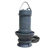 Metal propeller  large capacity  submersible vertical axial flow pump